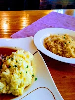 Palette Sauce Brune Purée Maison Et Choucroute